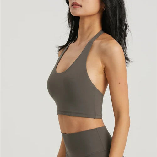Crop Top Bodrum - Castanho