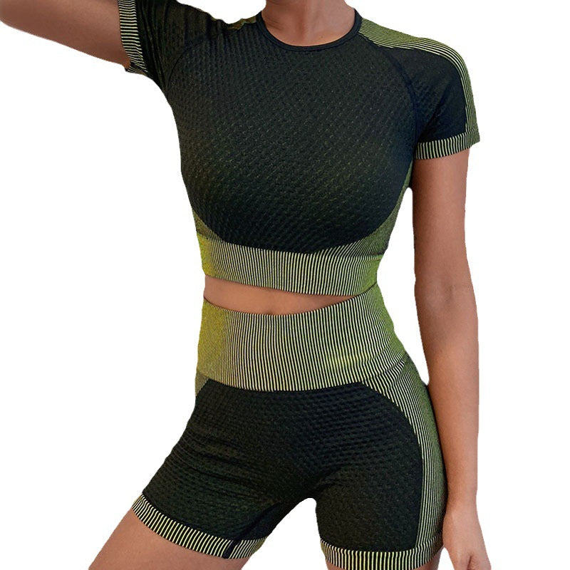 Conjunto Palermo - Preto com Verde Claro