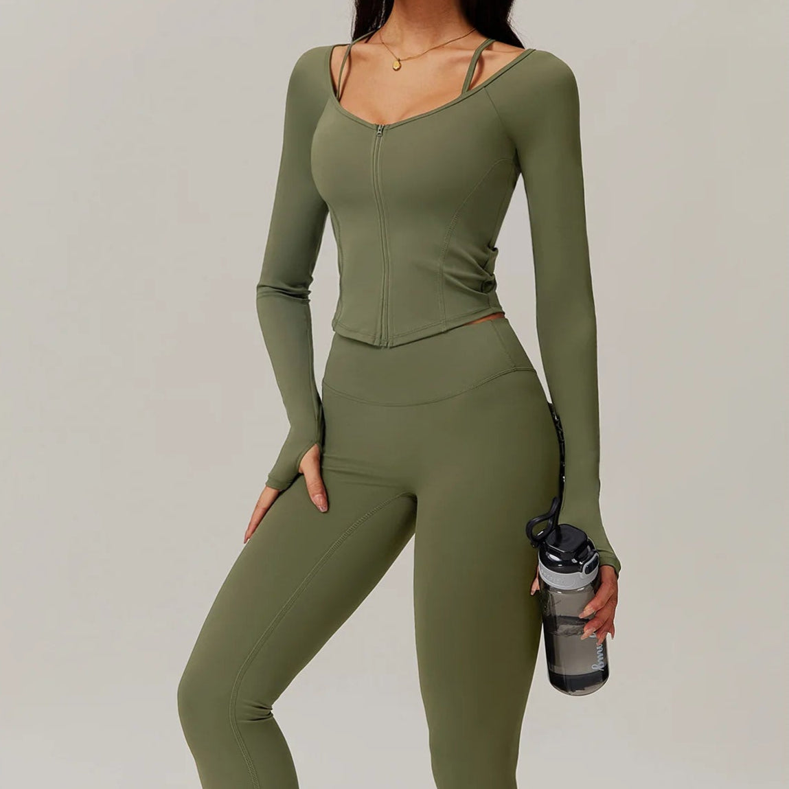 Crop Top Berna - Verde