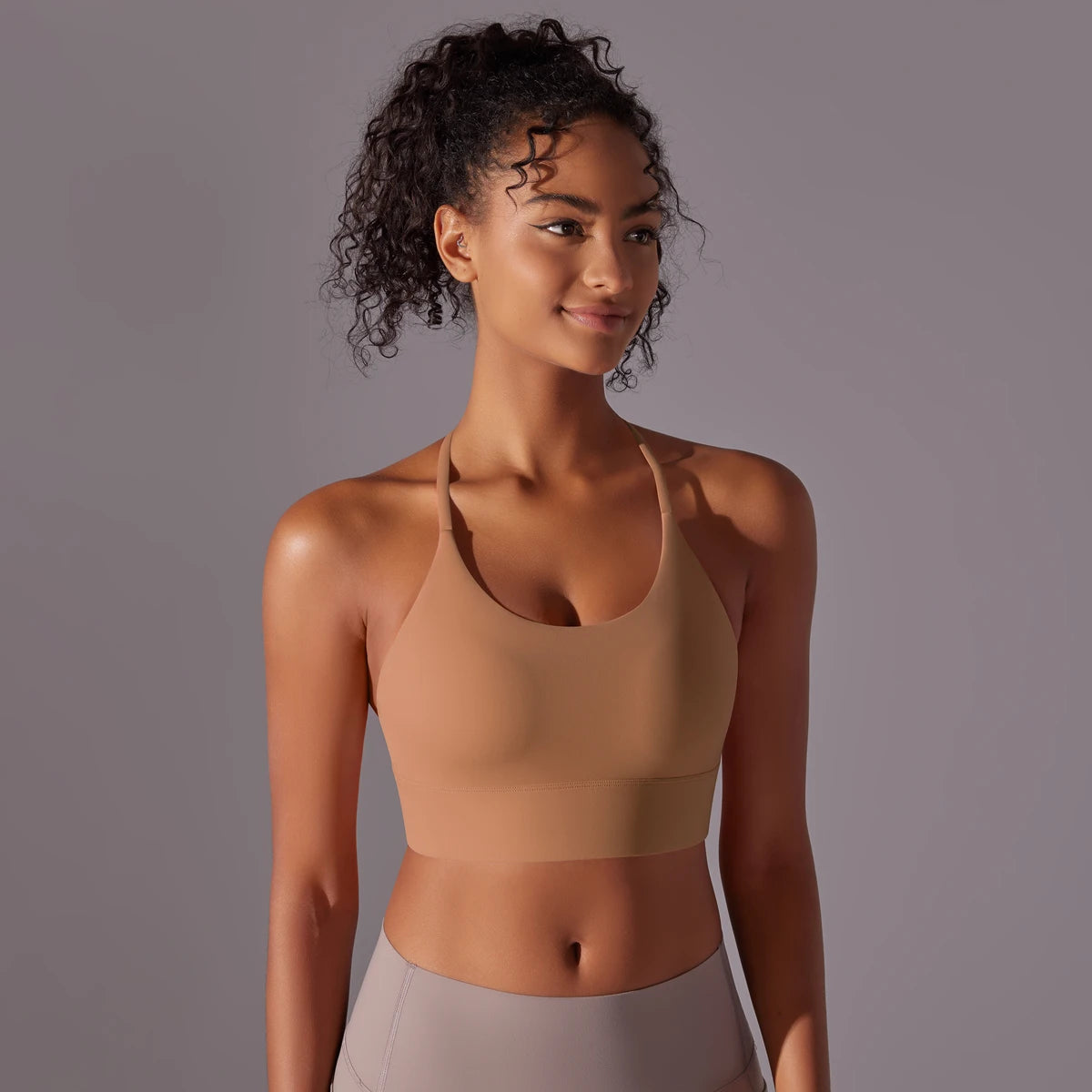 Crop Top Lucca - Rosa Alaranjado