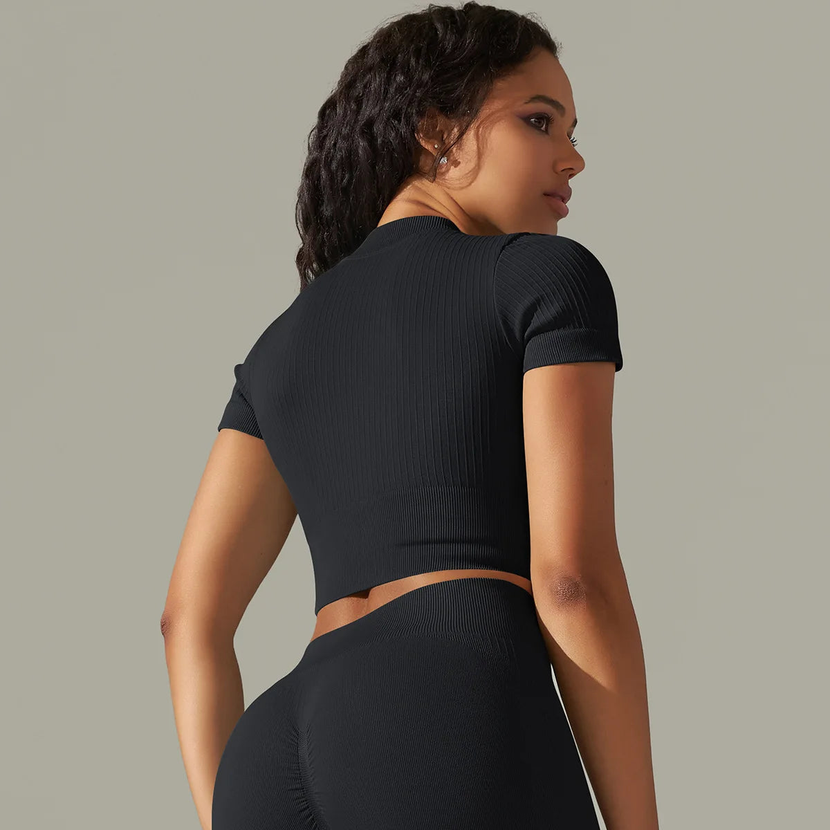 Crop Top Marília - Preto