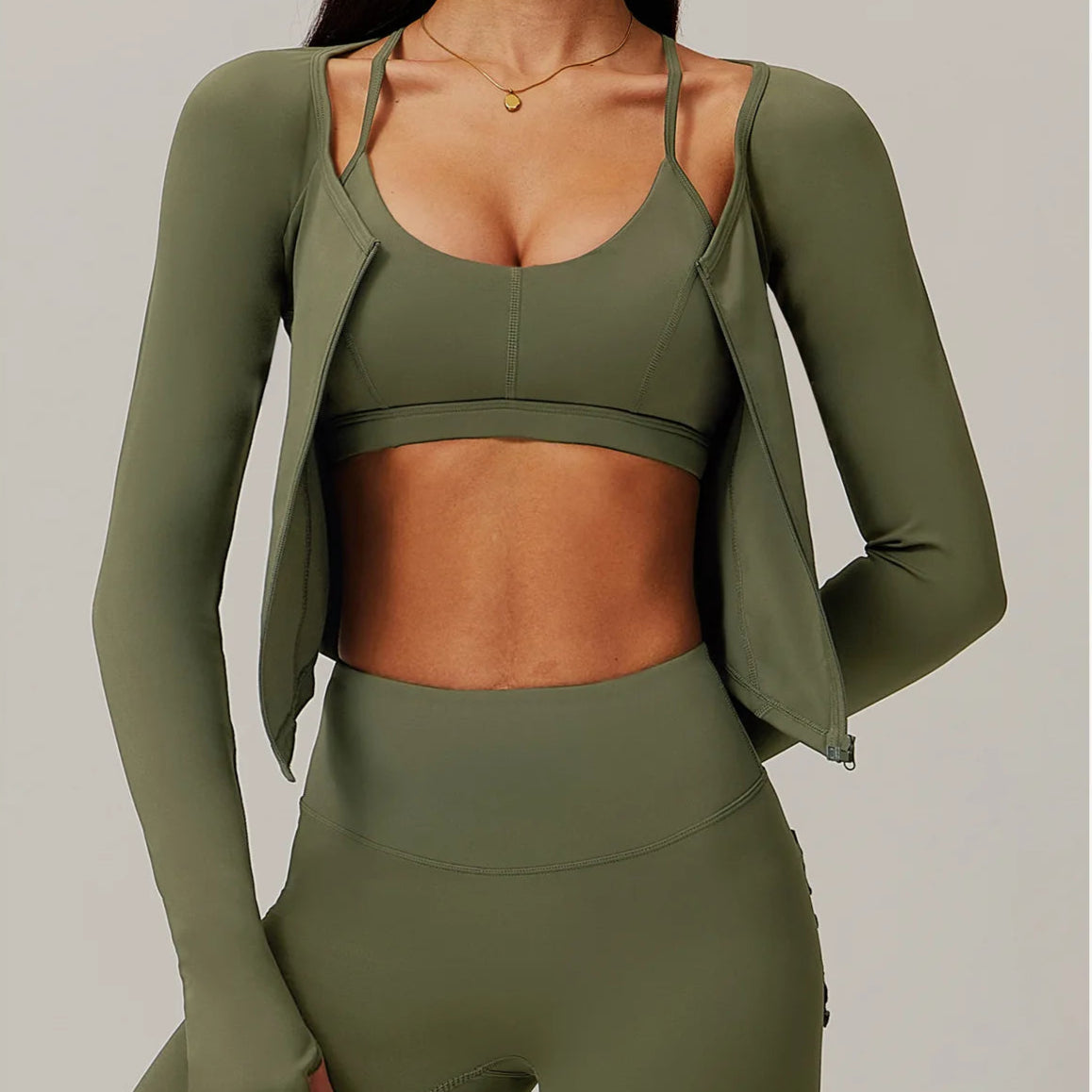 Crop Top Berna - Verde