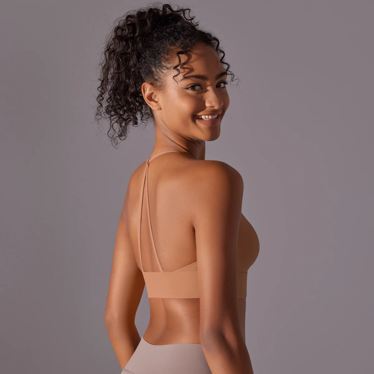 Crop Top Lucca - Rosa Alaranjado