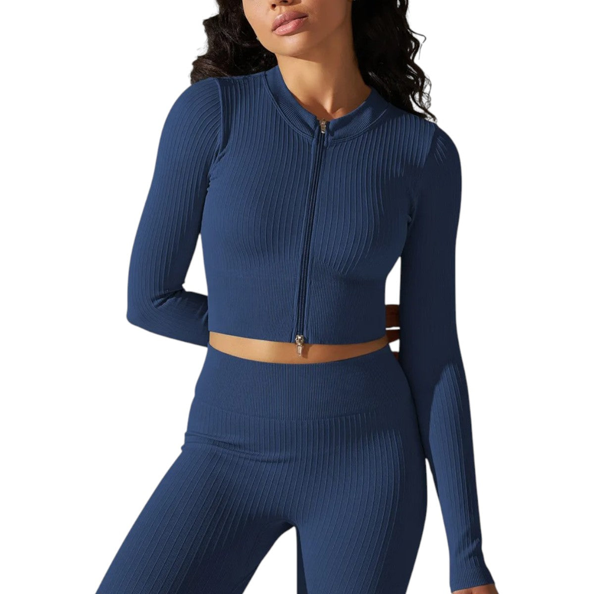 Crop Top Paris - Azul Escuro