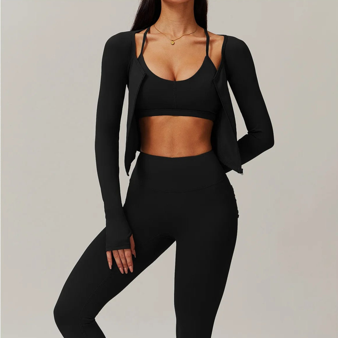 Crop Top Berna - Preto