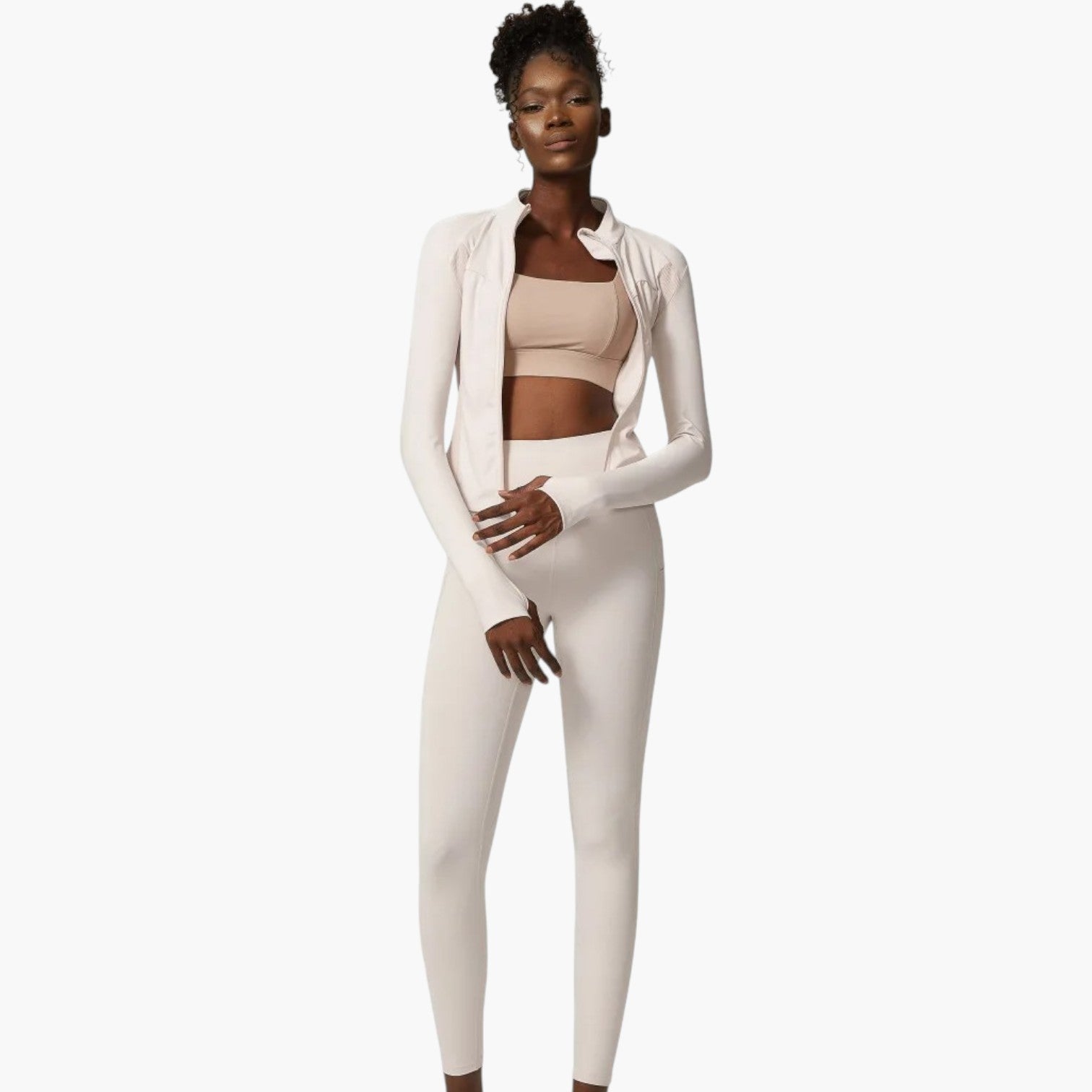 Conjunto Bruxelas - Creme