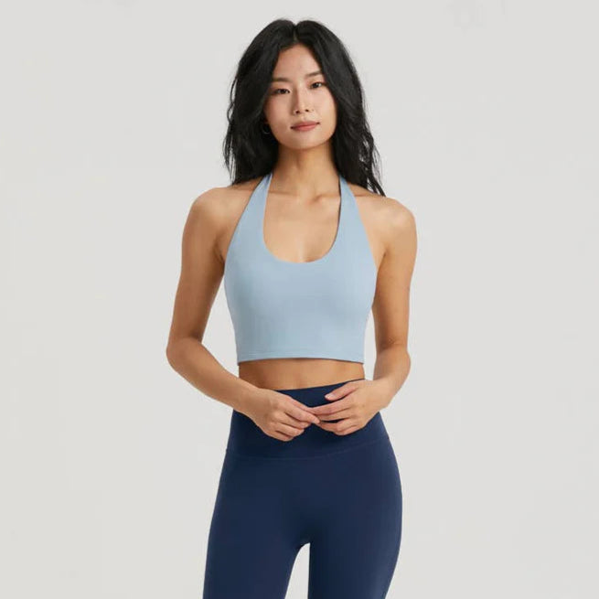Crop Top Bodrum - Azul Claro