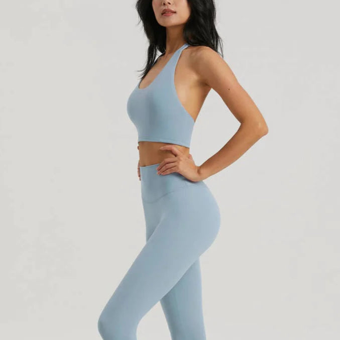 Crop Top Bodrum - Azul Claro