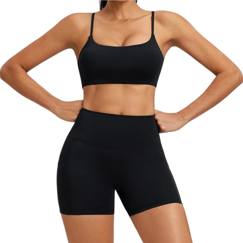 Crop Top Las Vegas - Preto