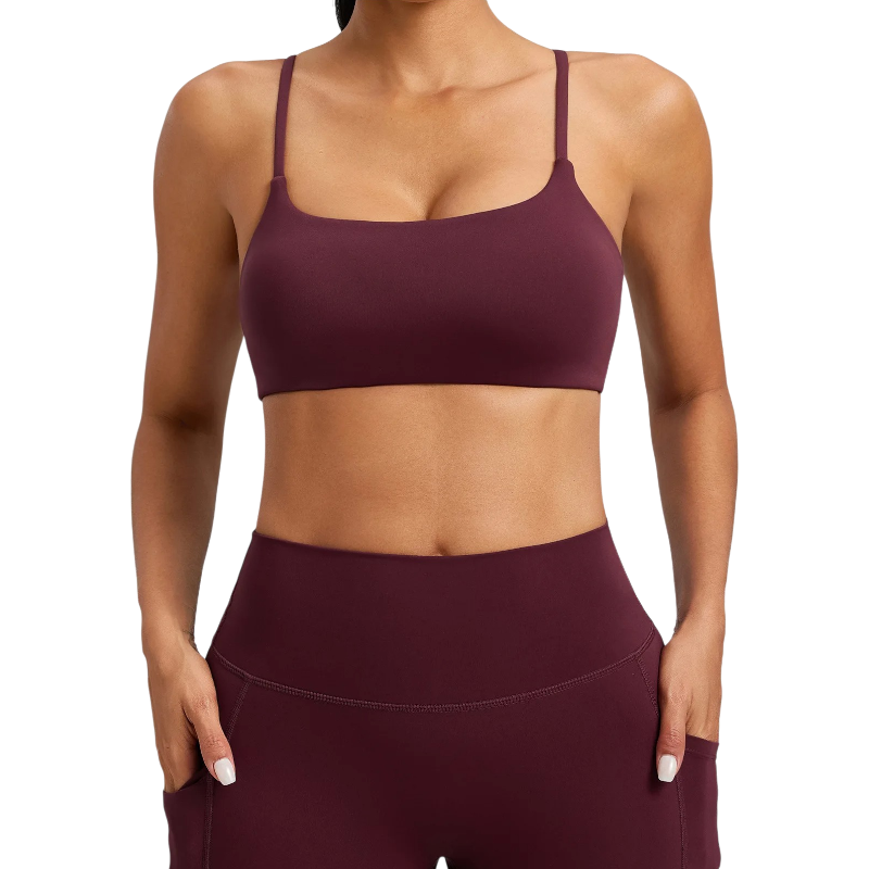 Crop Top Las Vegas - Vermelho Escuro