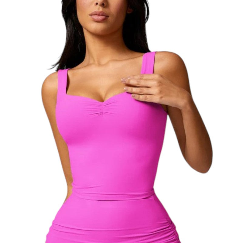 Crop Top Florença - Rosa