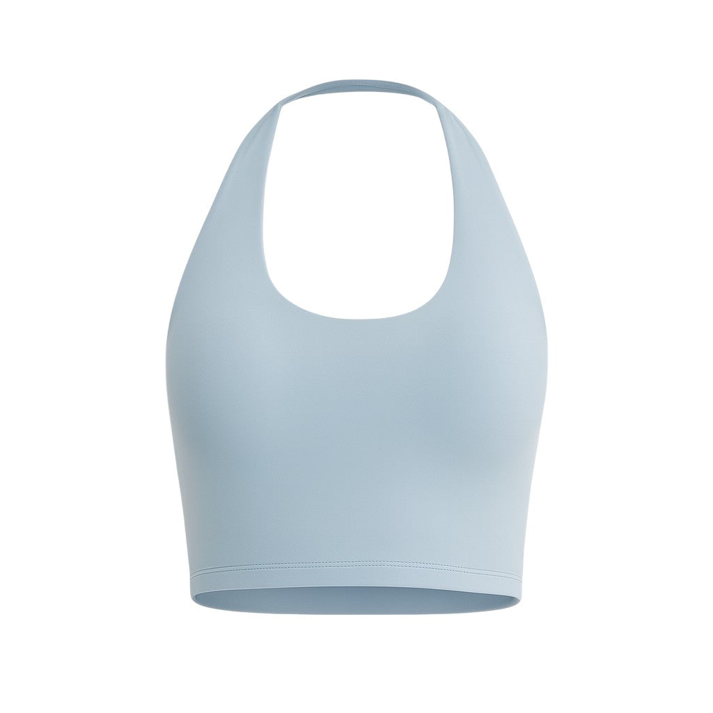 Crop Top Bodrum - Azul Claro