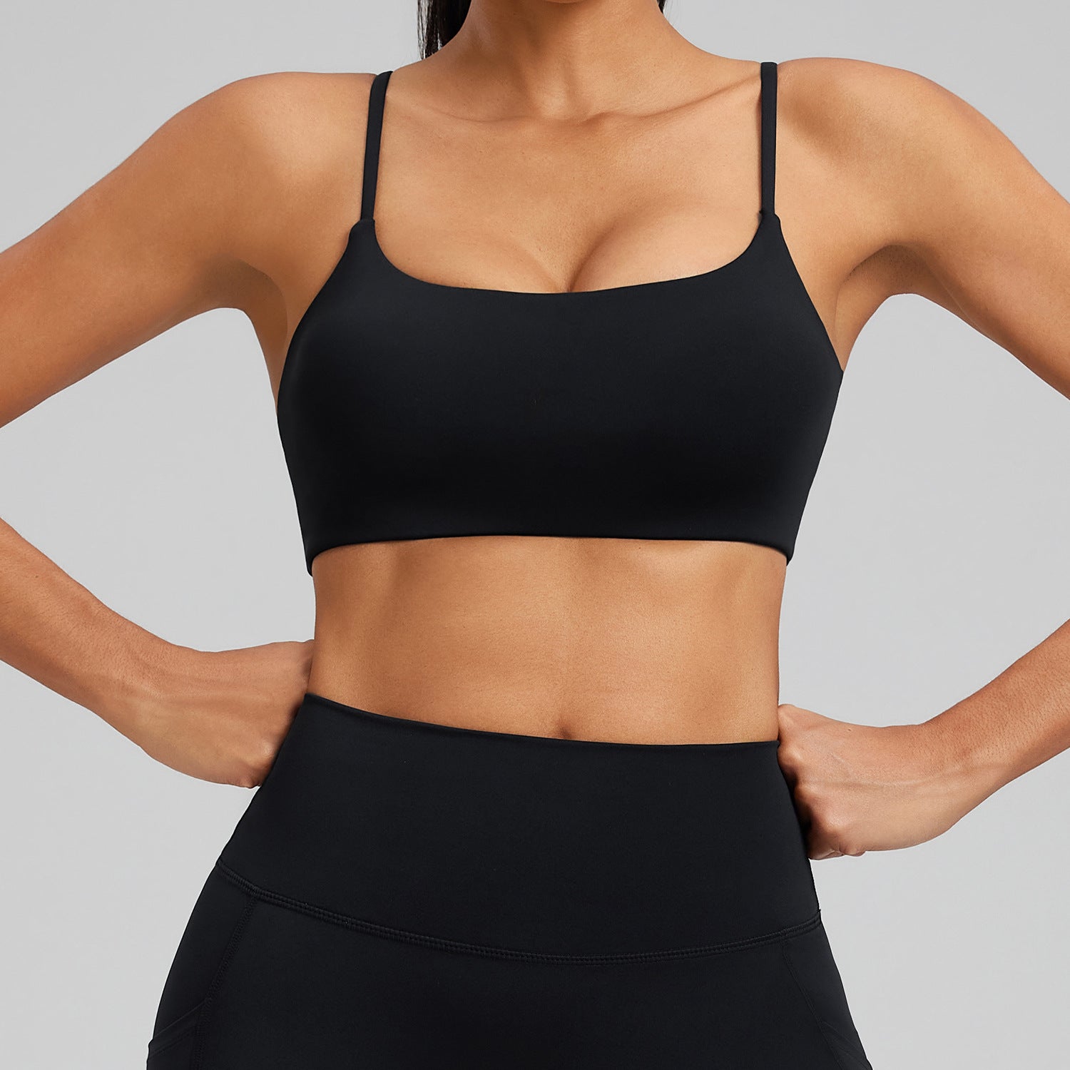Crop Top Las Vegas - Preto
