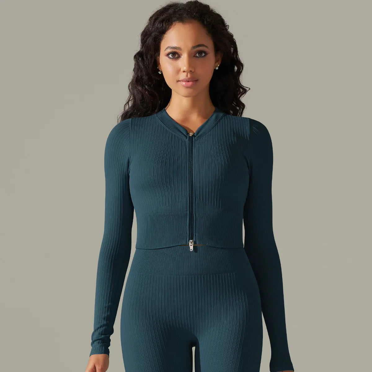 Crop Top Paris - Azul Esverdiado