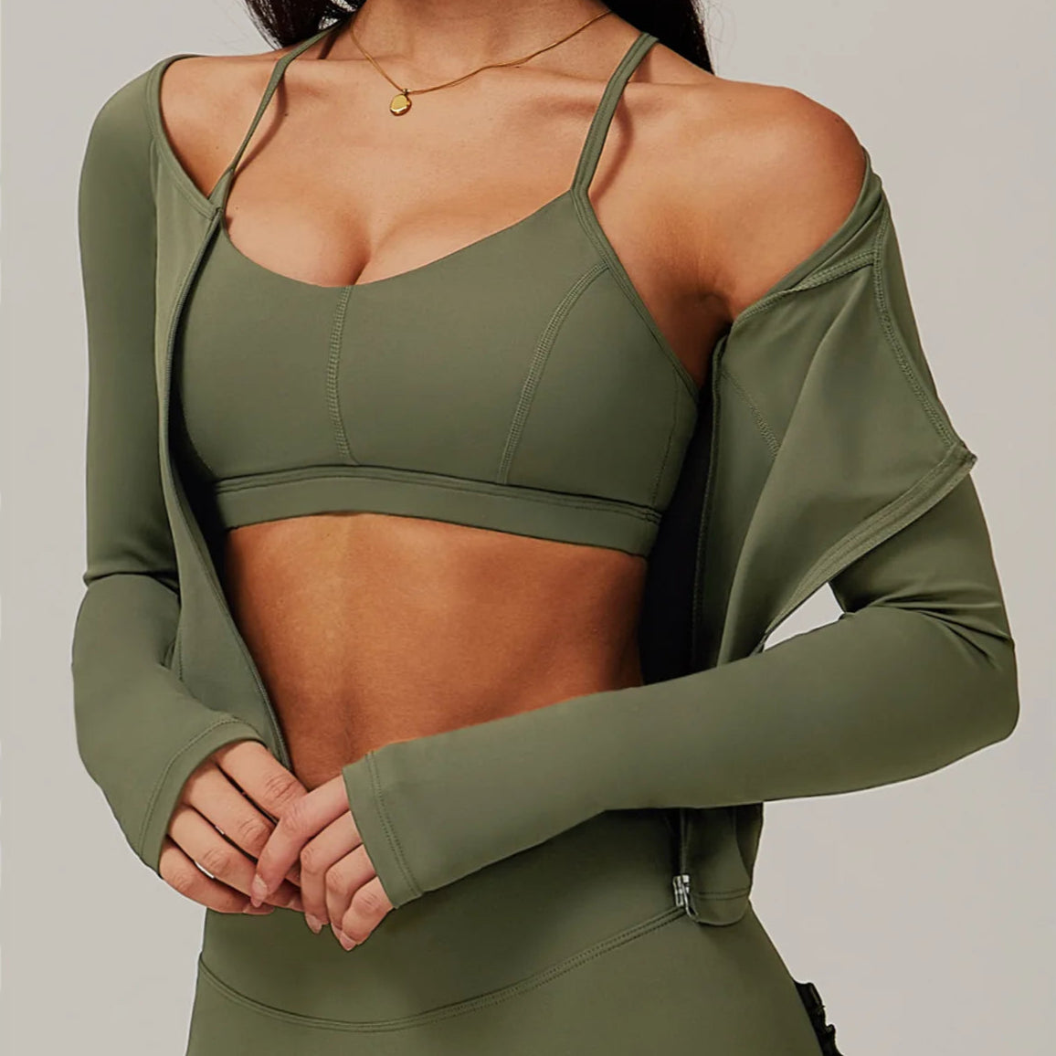 Crop Top Berna - Verde