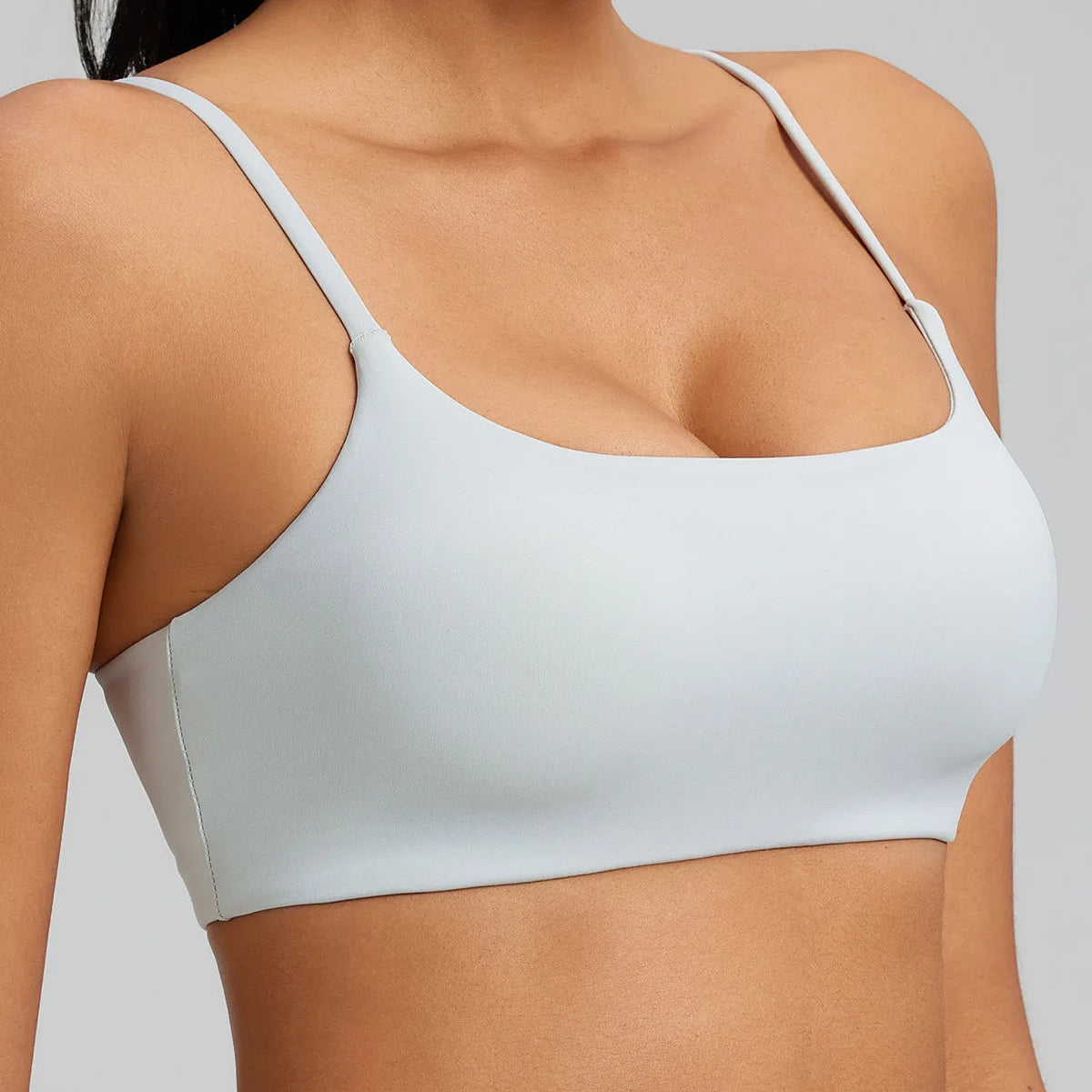 Crop Top Las Vegas - Cinzento Claro
