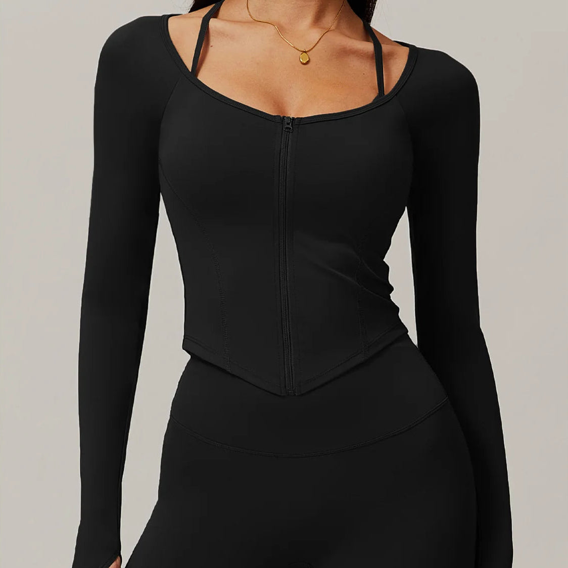 Crop Top Berna - Preto