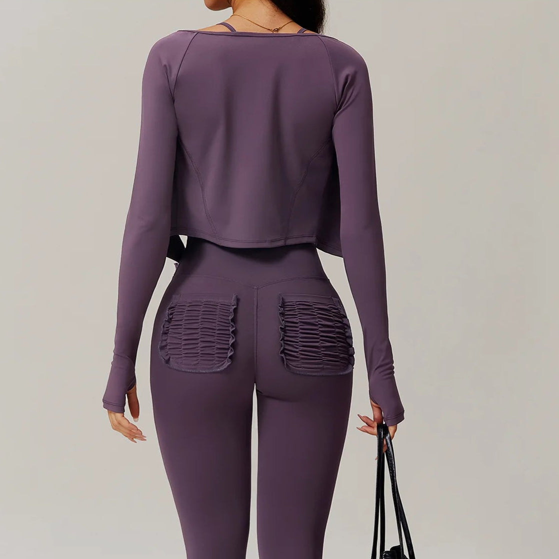 Crop Top Berna - Roxo