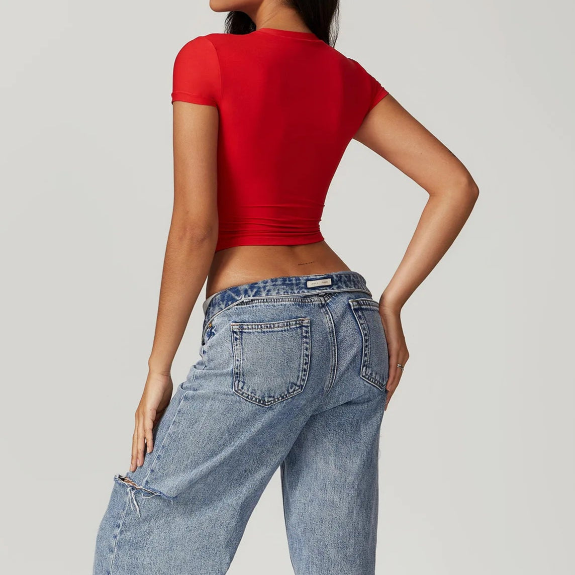 Crop Top Madrid - Vermelho