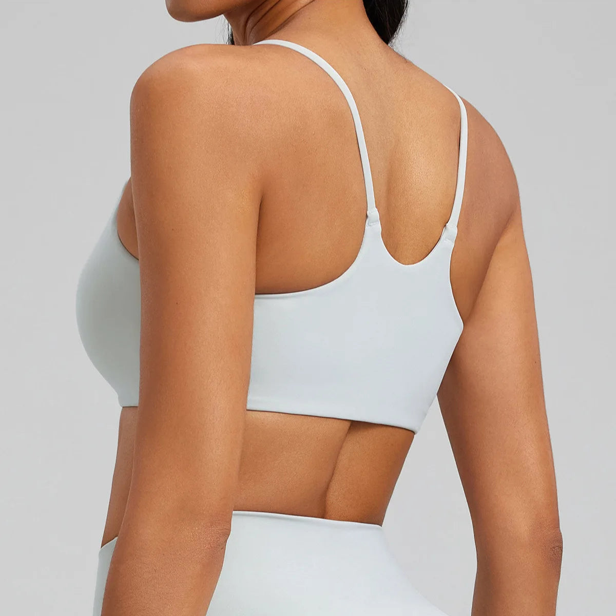 Crop Top Las Vegas - Cinzento Claro