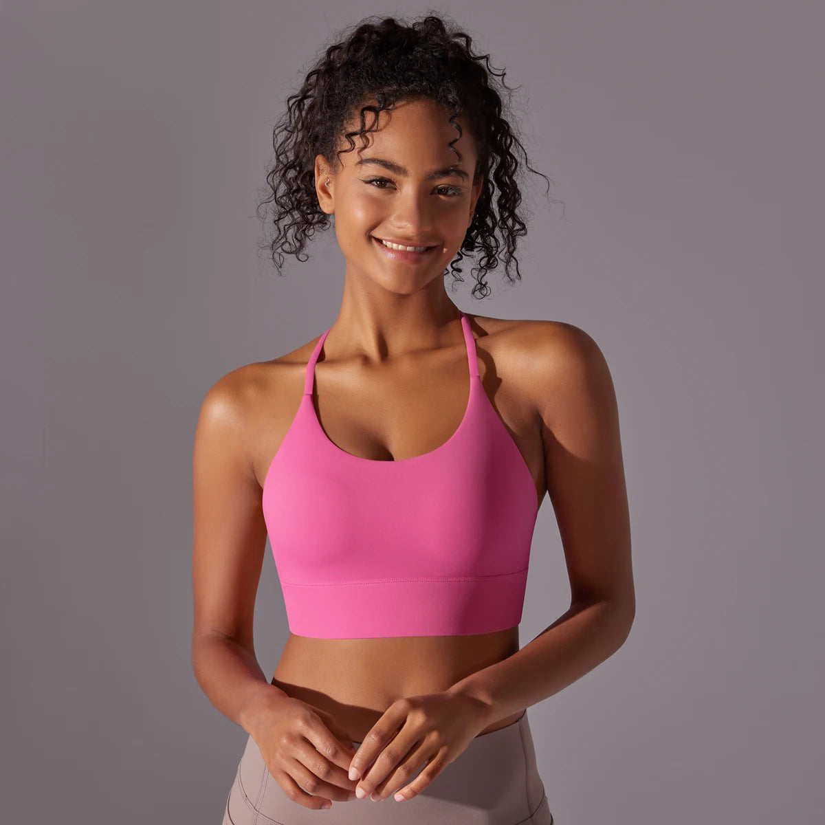 Crop Top Lucca - Rosa