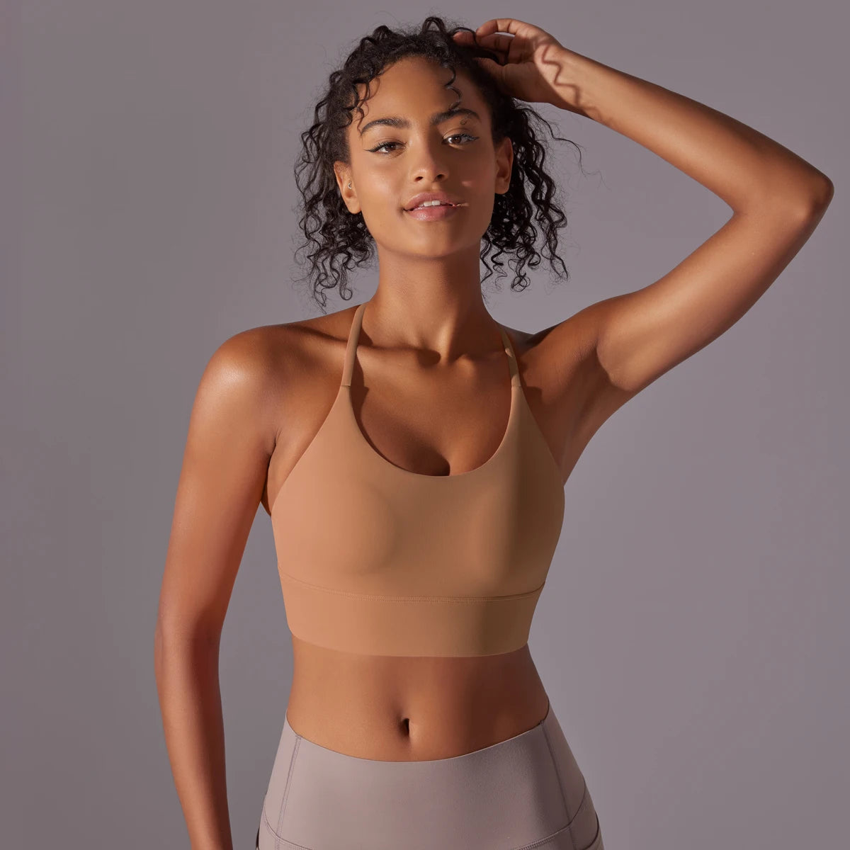 Crop Top Lucca - Rosa Alaranjado