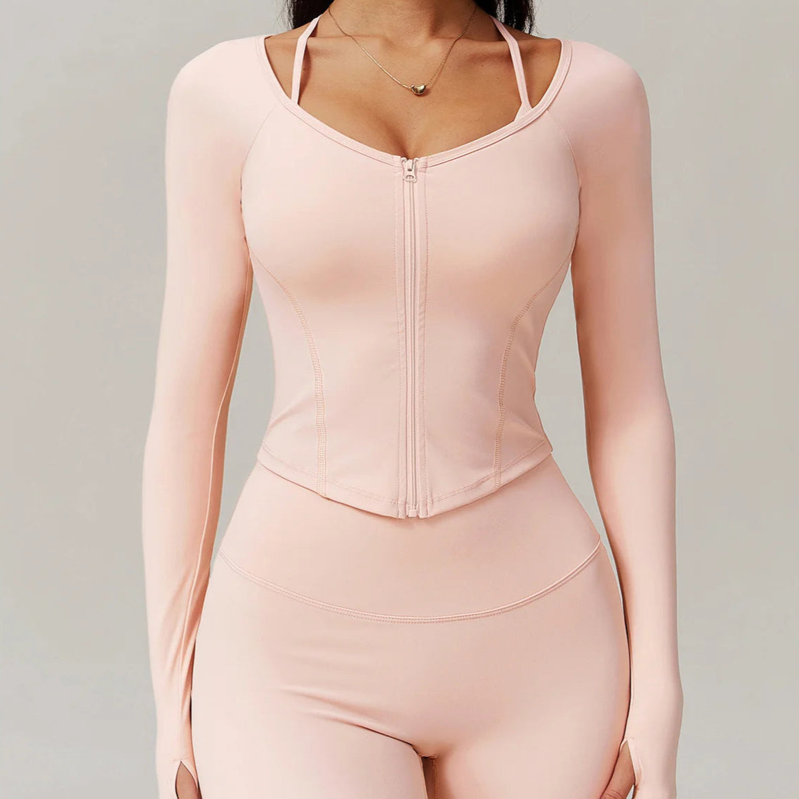 Crop Top Berna - Rosa Claro