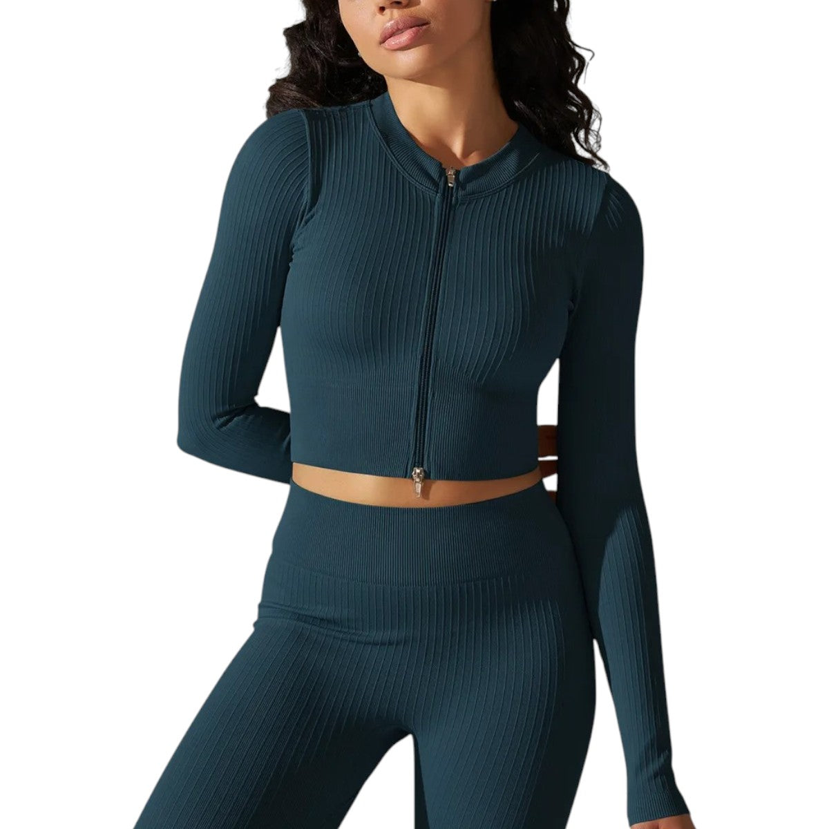 Crop Top Paris - Azul Esverdiado