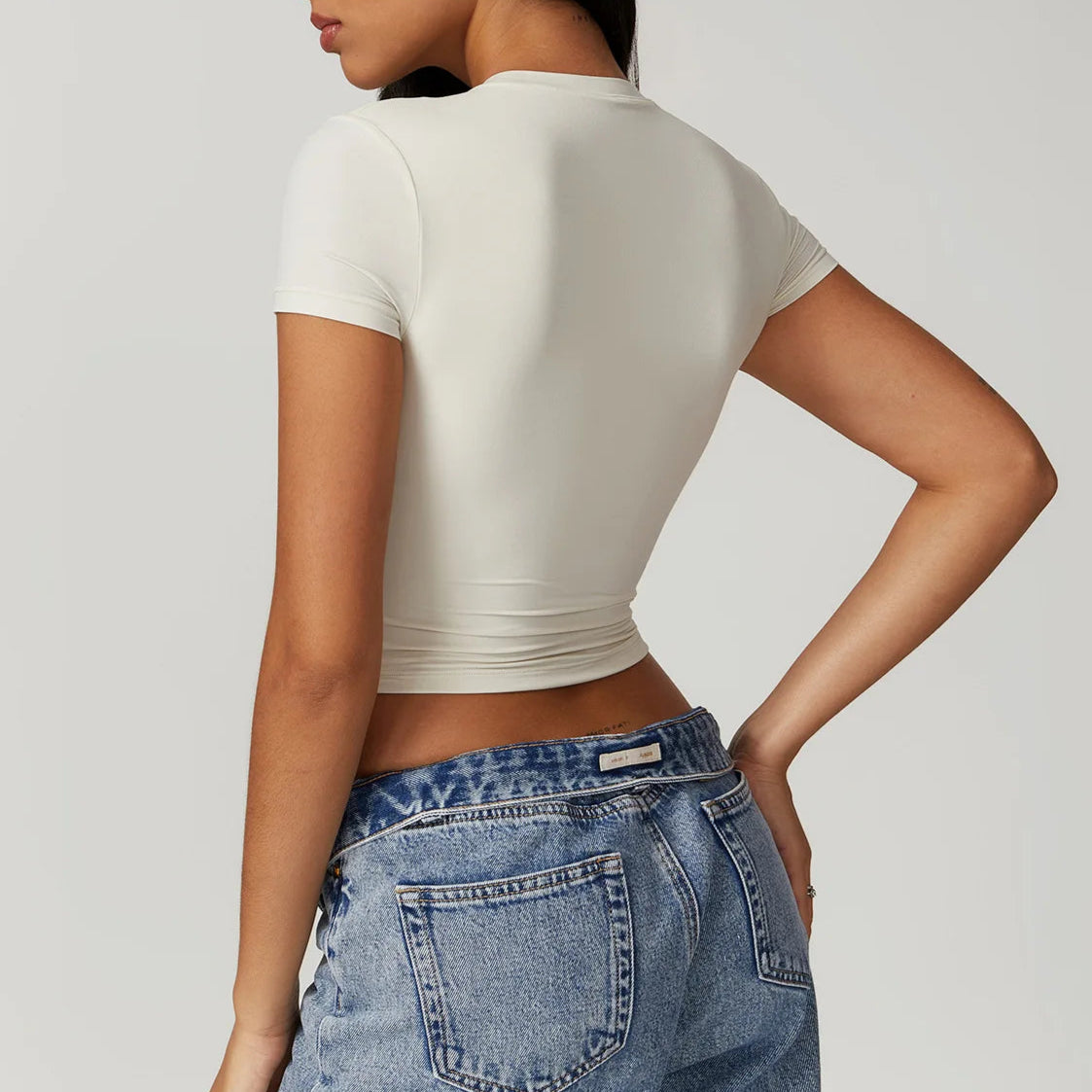 Crop Top Madrid - Branco