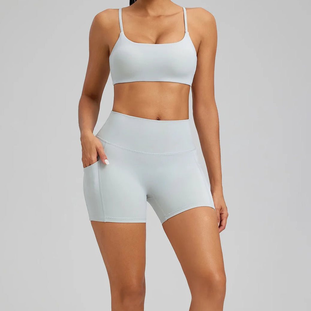 Crop Top Las Vegas - Cinzento Claro