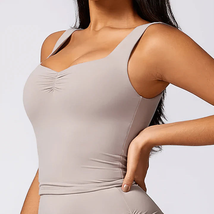 Crop Top Florença - Bege