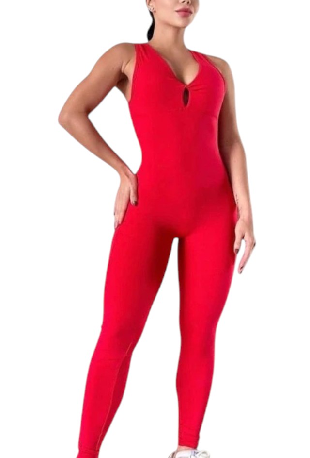 Macacão Tallinnor - Vermelho
