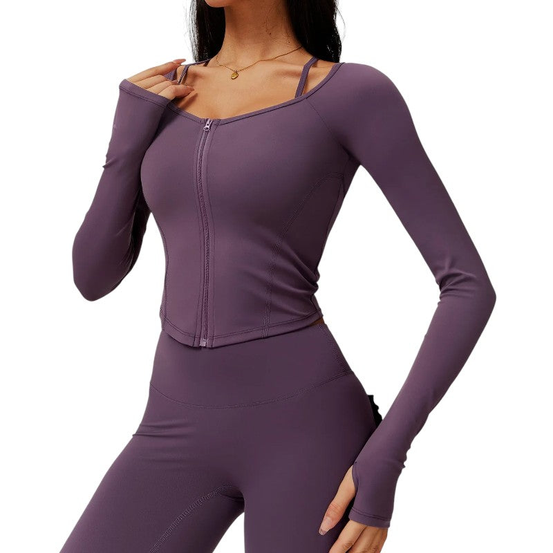 Crop Top Berna - Roxo