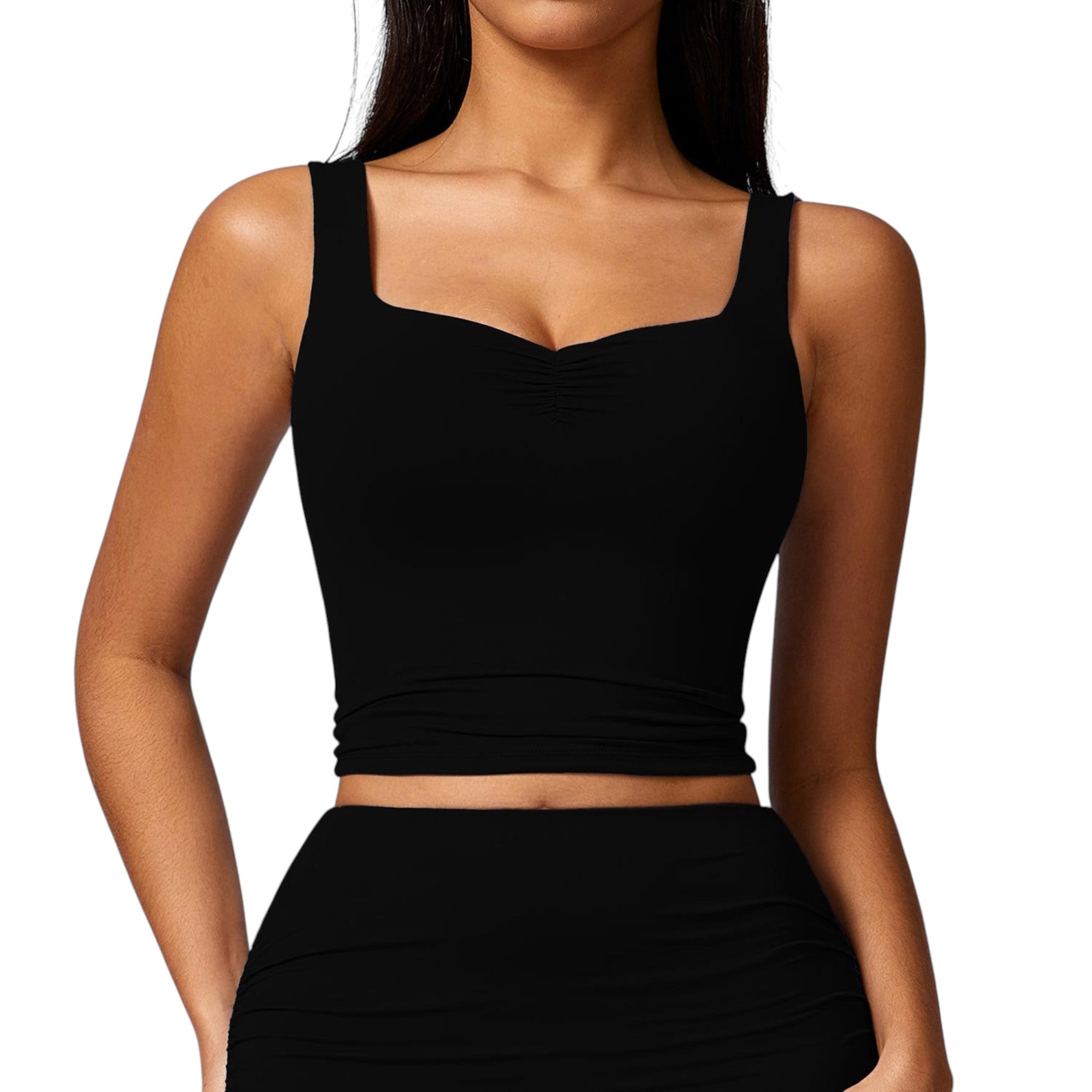 Crop Top Florença - Preto